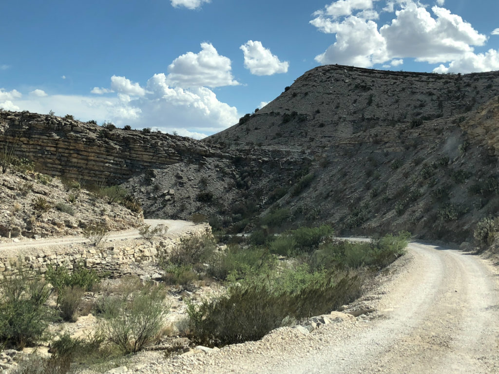 Dirt road to Hot Springs Trail Head