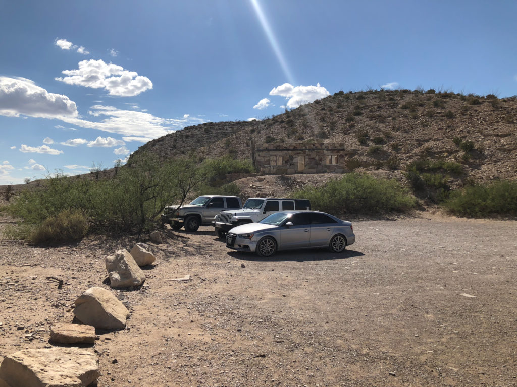Hot Springs Trail Parking Lot