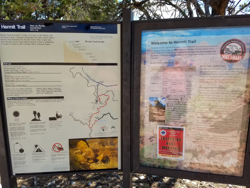 Hermits Trail Grand Canyon